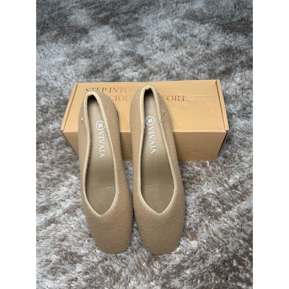 VIVAIA Women's Flats Size EU 40 / US 9 Eco-Friendly Comfort - Picture 1 of 5